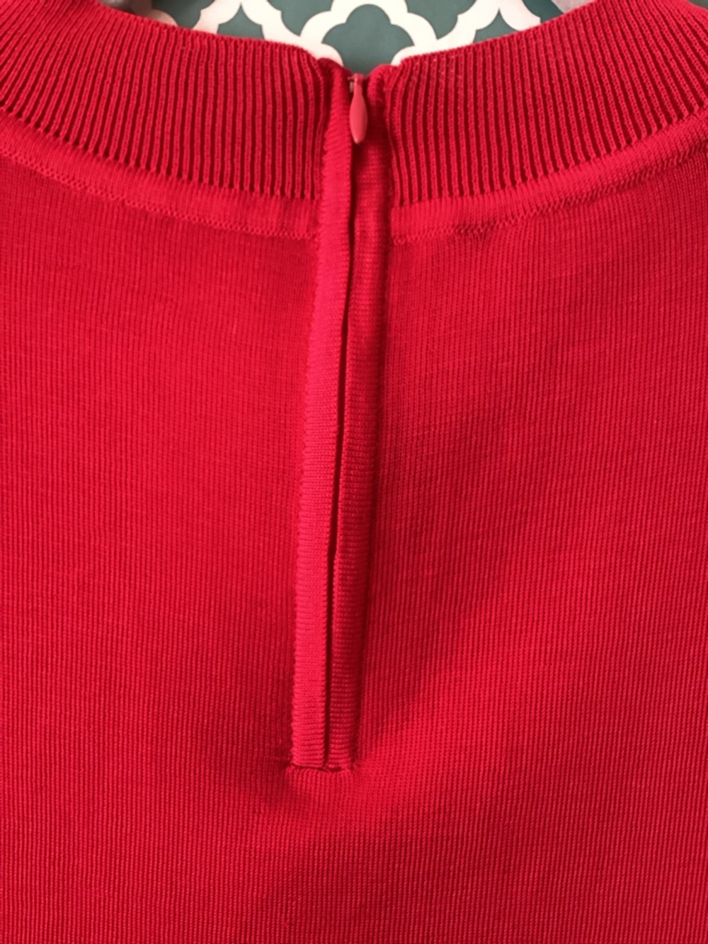 Ming Wang Red Sleeveless Knit Shell size large - Picture 5 of 11